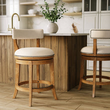 Load image into Gallery viewer, Stool &amp; Upholstered Seat And Back
