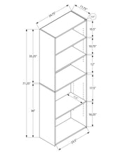 Load image into Gallery viewer, Bookshelf, Bookcase, 6 Tier, For Office, Transitional
