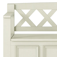 Load image into Gallery viewer, Amherst - Handcrafted Entryway Storage Bench
