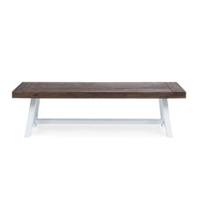 Load image into Gallery viewer, Tranquilizer - Outdoor Acacia Wood Bench With Slat Panel Design
