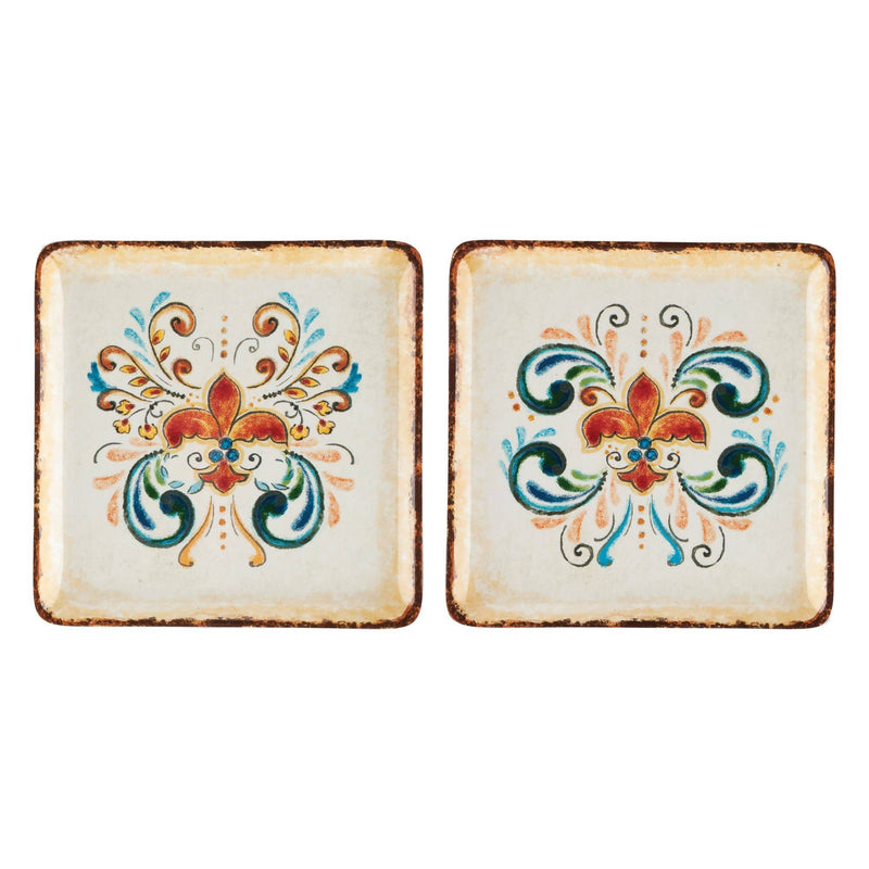 Supreme Housewares - Tuscany Melamine 5 3/4" Plate - Set/4
