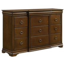 Load image into Gallery viewer, Leonide - 9 Drawer Dresser - Cherry
