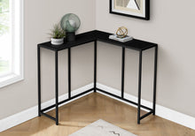 Load image into Gallery viewer, Corner Accent Console Table For Entryway, Contemporary &amp; Modern - Black
