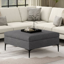 Load image into Gallery viewer, Rebecca - Multifunctional Coffee Table Storage Ottoman With Lift Up Lid
