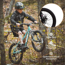 Load image into Gallery viewer, S20101 20" Kids' Bike, Boys Girls Mountain Bike Ages 8-12, 7 Speed Teenager Children Kids' Bicycles, Front Suspension Disc Brake Rear V-Brake, High Steel Frame
