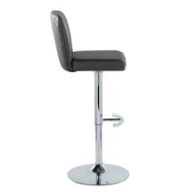 Load image into Gallery viewer, Henry - Contemporary Adjustable Barstool With Swivel &amp; Rounded T Footrest (Set of 2)
