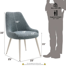 Load image into Gallery viewer, Table Side Chair - Light Blue
