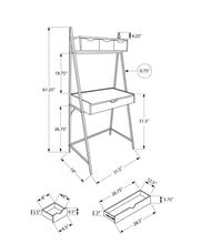Load image into Gallery viewer, Computer Desk For Home Office, Laptop, Leaning, Storage Drawers, Contemporary &amp; Modern

