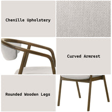 Load image into Gallery viewer, Delina - Side Chair - Gray / Walnut
