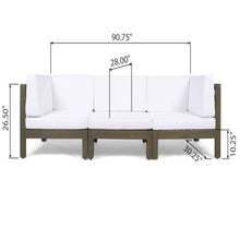Load image into Gallery viewer, Oana - 3 Piece Sofa Set With Water Resistant Cushions
