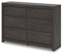 Load image into Gallery viewer, Fraluna - Six Drawer Dresser - Charcoal
