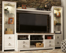 Load image into Gallery viewer, Willowton - Entertainment Center With Fireplace Option
