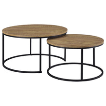 Load image into Gallery viewer, Arrize - 2 Piece Round Nesting Coffee Table Set - Mango Color
