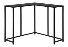 Load image into Gallery viewer, Corner Accent Console Table For Entryway, Contemporary &amp; Modern - Black
