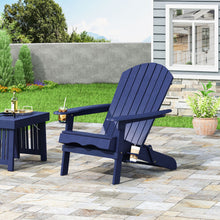 Load image into Gallery viewer, Zenithia - Outdoor Foldable Adirondack Chair With 2 Cup Holders
