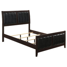 Load image into Gallery viewer, Upholstered Panel Bed With Headboard And Footboard
