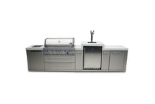 Load image into Gallery viewer, MONT ALPI 6-BURNER ISLAND WITH A KEGERATOR-MAi805-KEG

