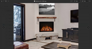 Redstone Electric Fireplace