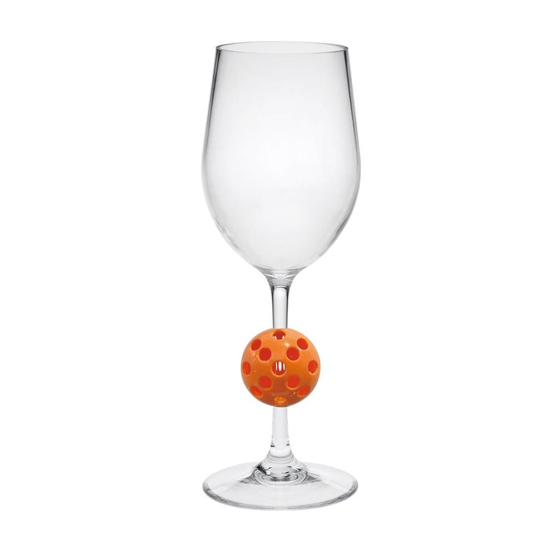 LeadingWare- 12 oz -Pickleball Stem Wine Glass