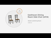 Load and play video in Gallery viewer, Gesthaven - Dining Room Side Chair (Set of 2)
