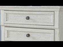 Load and play video in Gallery viewer, Robbinsdale - Five Drawer Chest - Youth - Antique White
