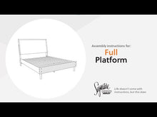 Load and play video in Gallery viewer, Cielden - Panel Bed

