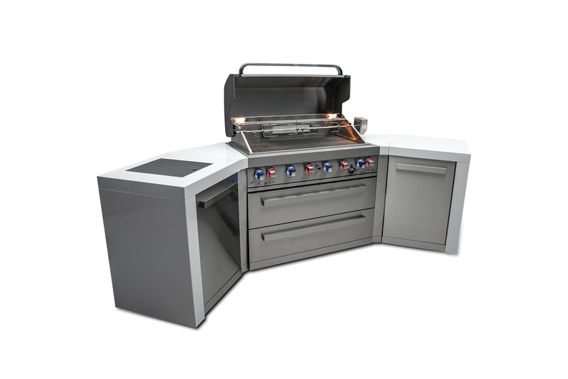 Mont Alpi 805 Deluxe Island with 45 Degree Corners-MAi805-D45