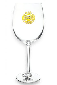 Stemmed Wine Glass - Tennis Ball