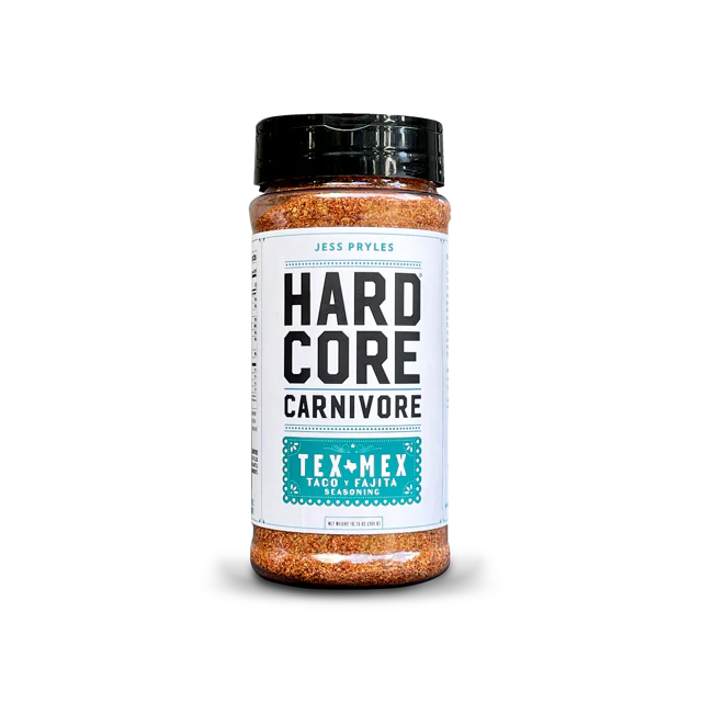 Hardcore Carnivore: Tex Mex shaker jar