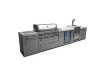 Load image into Gallery viewer, MONT ALPI 6-BURNER ISLAND WITH A KEGERATOR AND A BEVERAGE CENTER-MAi805-KEGBEV

