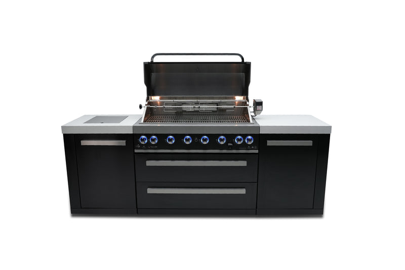 MONT ALPI 805 BLACK STAINLESS STEEL ISLAND-MAi805-BSS