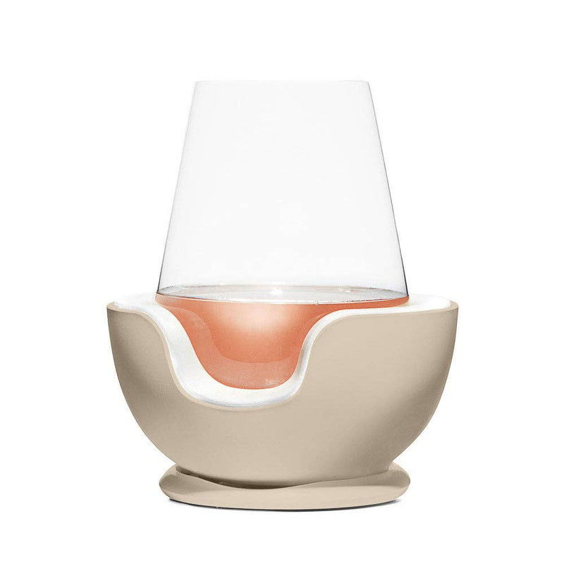 VoChill - Stemless Wine Chiller - Sand