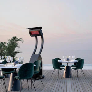Bromic Heating Tungsten Smart-Heat 38,500 BTU Propane Gas Freestanding Portable Patio Heater