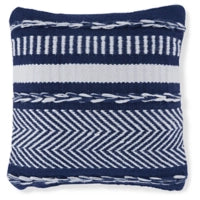 Load image into Gallery viewer, Yarnley Navy/White Pillow
