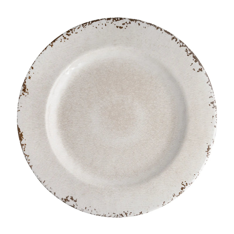 Cream Crackle Melamine