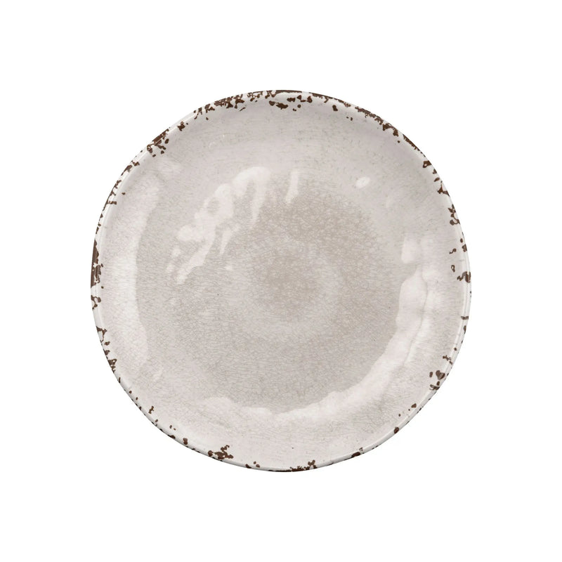 Cream Crackle Melamine