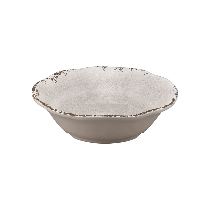Cream Crackle Melamine