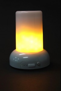 Rechargeable Flame Illusion Light 3.5"W X 4.5"H