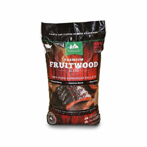 Premium Fruitwood Blend Pellets by Green Mountain Grills