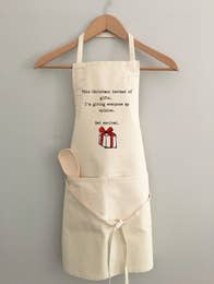 Holiday Apron - Instead of Gifts