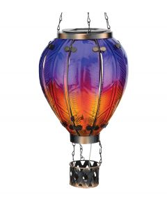 Hot Air Balloon Solar Lantern LG - Purple