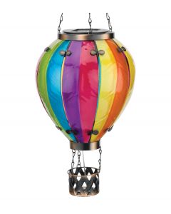 Hot Air Balloon Solar Lantern LG - Rainbow