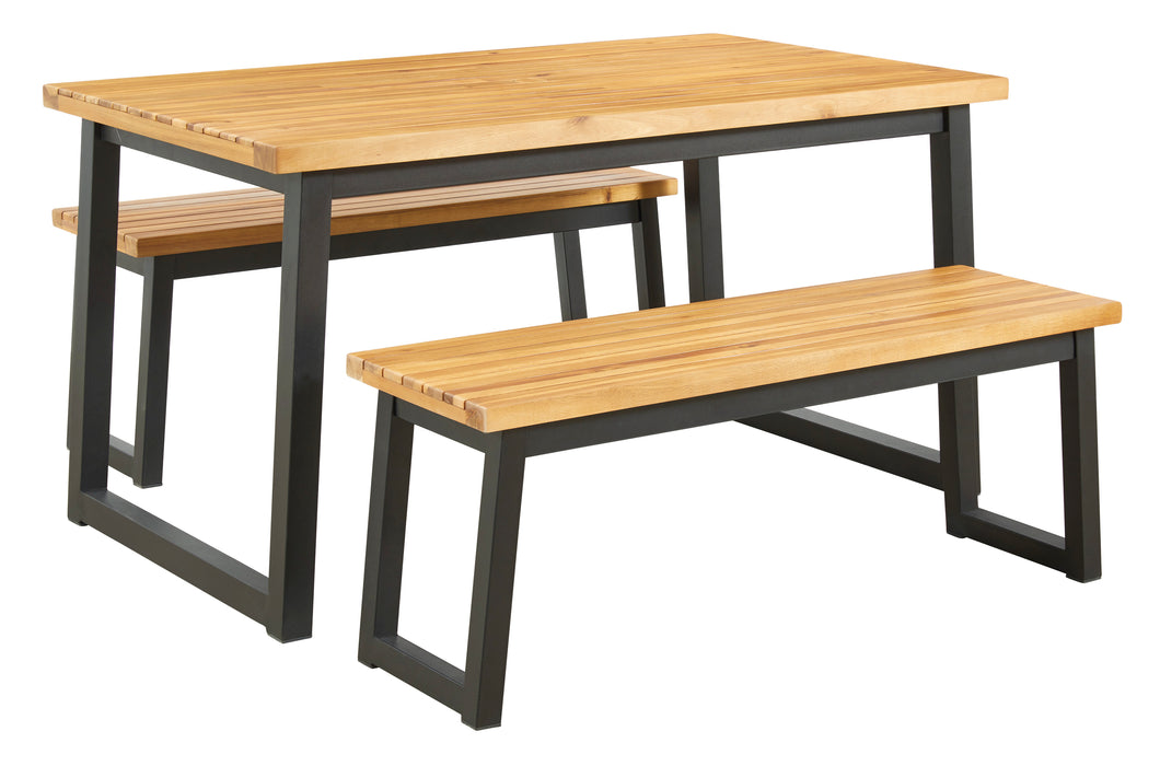 Town Wood Dining Table Set