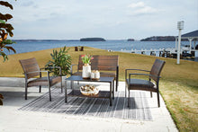 Load image into Gallery viewer, Zariyah 4pc Outdoor Seating Set
