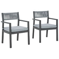 Load image into Gallery viewer, Eden Town Arm Chair with Cushion (Set of 2)
