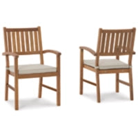 Load image into Gallery viewer, Janiyah Outdoor Dining Arm Chair (Set of 2)
