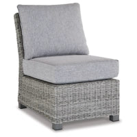 Naples Beach Armless Chair with Cushion