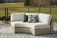 Load image into Gallery viewer, Calworth Outdoor Curved Loveseat
