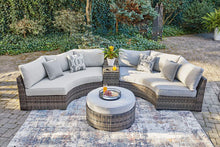 Load image into Gallery viewer, Harbor Outdoor Round Ottoman
