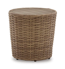 Load image into Gallery viewer, Sandy Bloom Outdoor End Table

